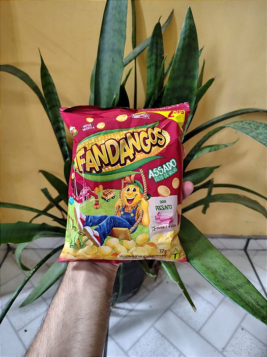 Salgadinho Elma Chips Fandangos Presunto 37g