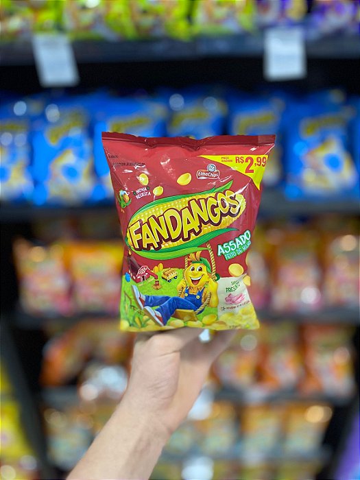 Salgadinho Elma Chips Fandangos Presunto 37g