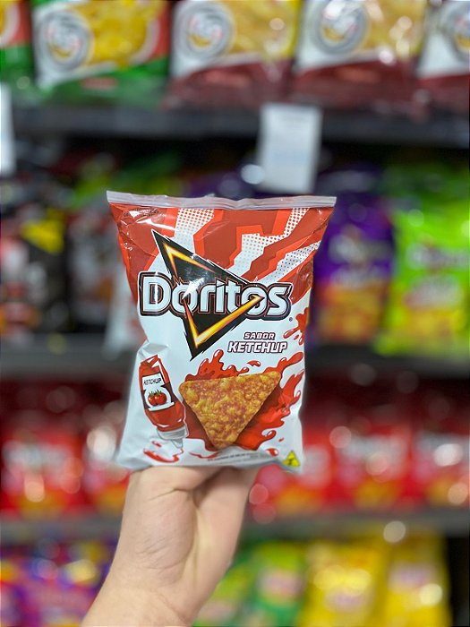 Salgadinho Elma Chips Doritos Ketchup Heinz 37g