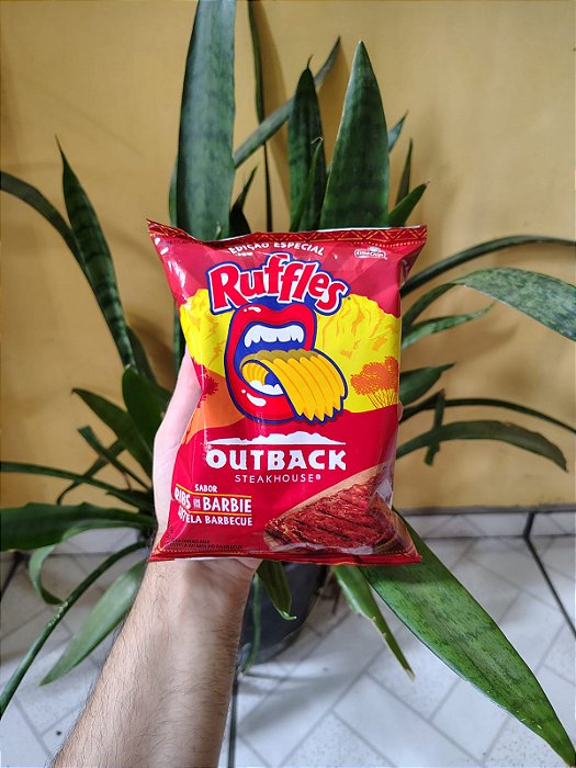 Batata Ruffles Outback Costela com Barbecue 30g