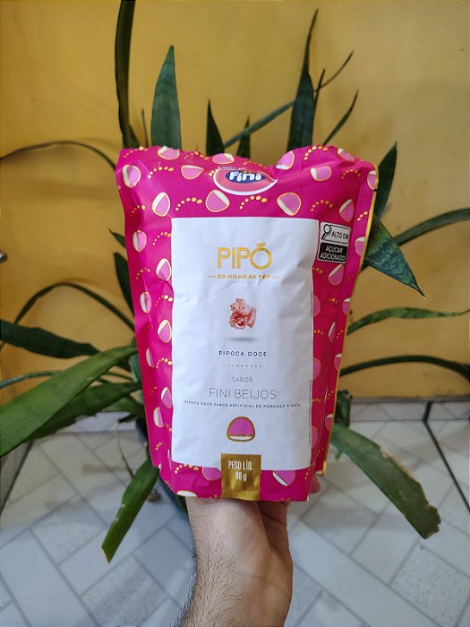 Pipó Pipocas Gourmet Fini Beijos 80g *Edição Limitada*