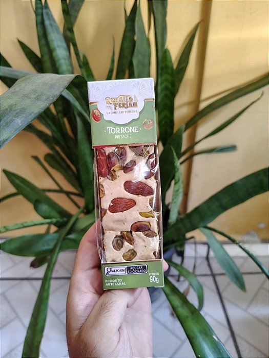 Torrone Italiano Renata Ferian Pistache 90g