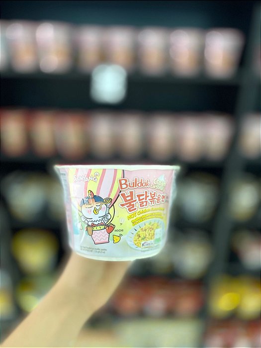 Lamen Coreano Samyang Hot Chicken Cream Carbonara 120g