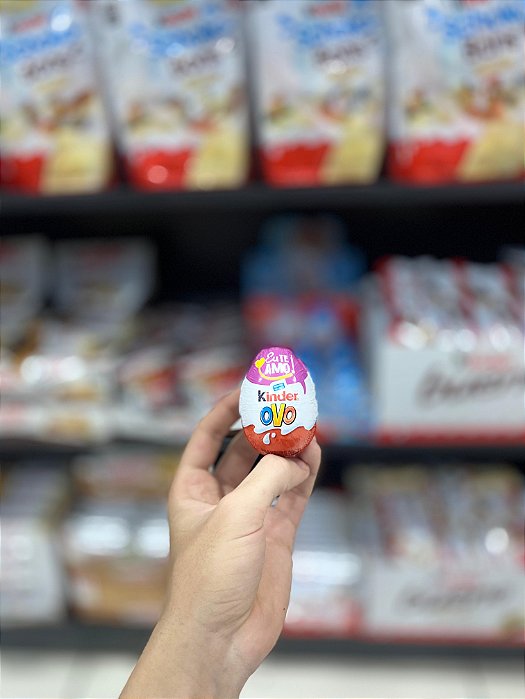 Kinder Ovo Chocolate Ao Leite Com Surpresa Para Meninas 20g