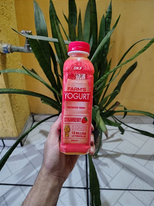 Refresco Yakult Coreano Morango 500ml