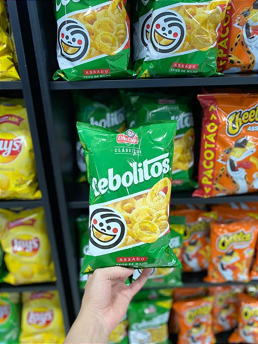 Salgadinho Elma Chips Cebolitos 91g
