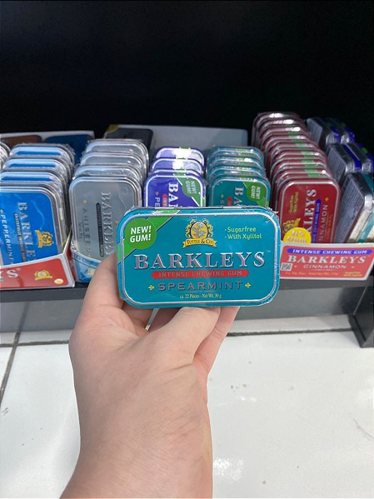 Barkleys Chicle Spearmint 30g