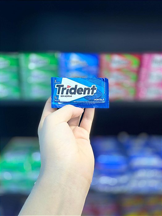 Chicle Trident Hortelã 8g