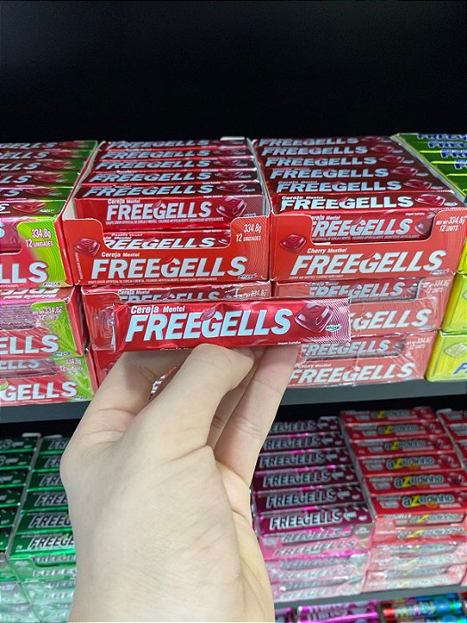 Freegells Bala Cereja 27g