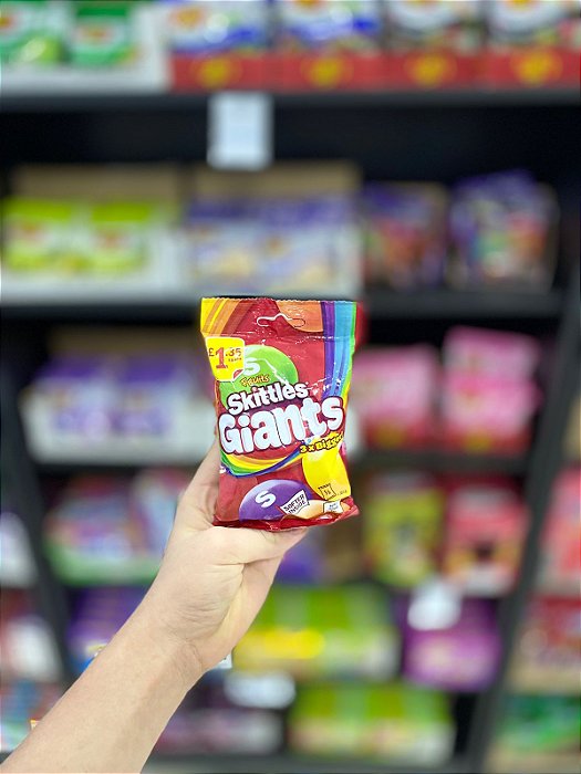 Skittles Bala Giants Bigger Fruits 116g