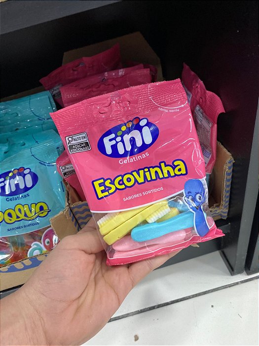 Bala Fini Escovinha 80g