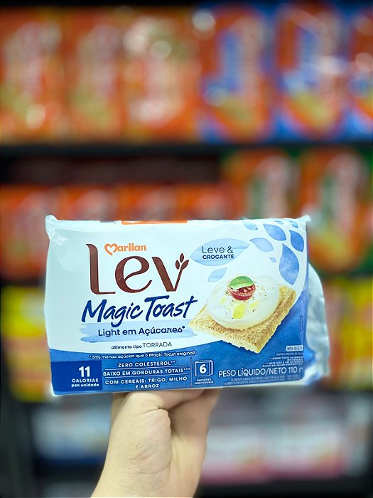 Biscoito Marilan Magic Toast Light 110g