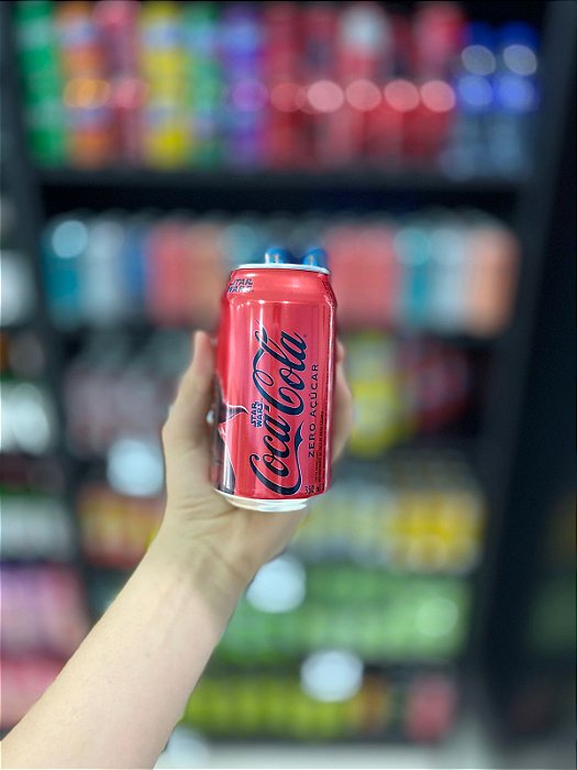 Refrigerante Coca Cola Zero 350ml