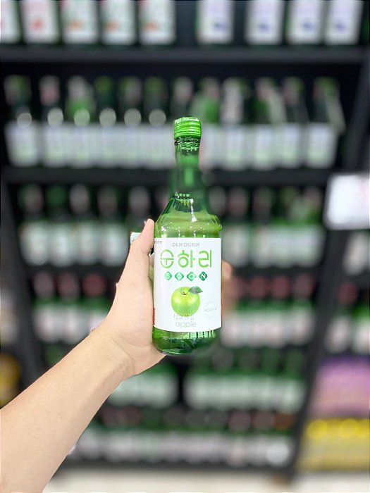Soju Chum Churum Maça Verde 360ml