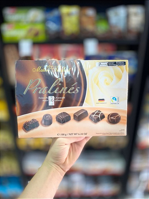 Chocolate Maitre Truffout Sortidos White 180g