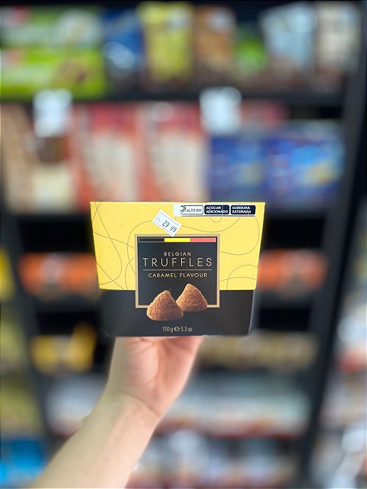 Chocolate Importado Belgian Truffles Caramel 150g