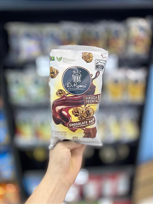 Pipoca Gourmet Dr Pipoca Chocolate Belga 60g