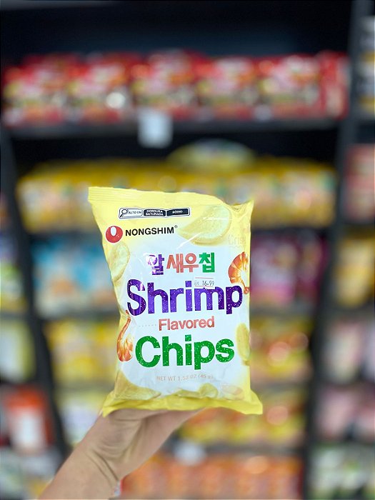 Salgadinho Oriental Camarão Chips 45g