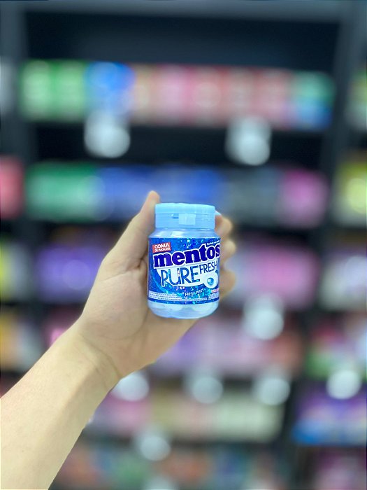 Chicle Mentos Pure Garrafa Fresh Mint 56g