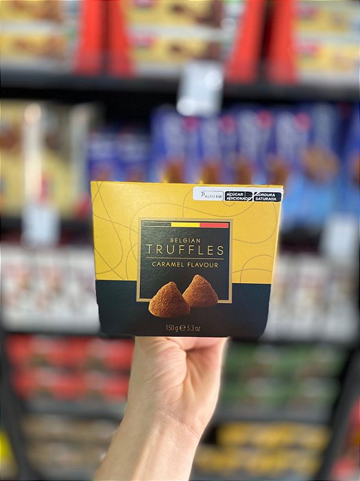Chocolate Belgian Truffles Carmamel 150g