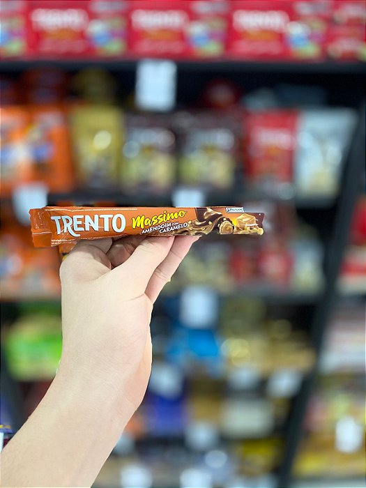 Chocolate Trento Massimo Amendoim com Caramelo 25g