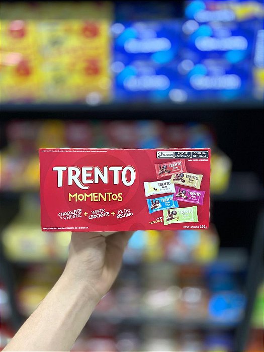 Caixa De Bombom Trento 192g