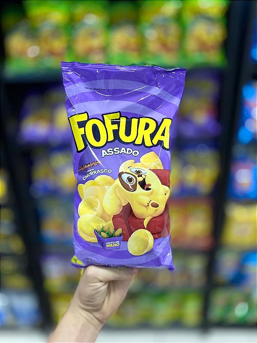 Salgadinho Fofura Churrasco 60g