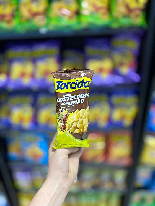 Salgadinho Torcida Costelinha Limão 60g