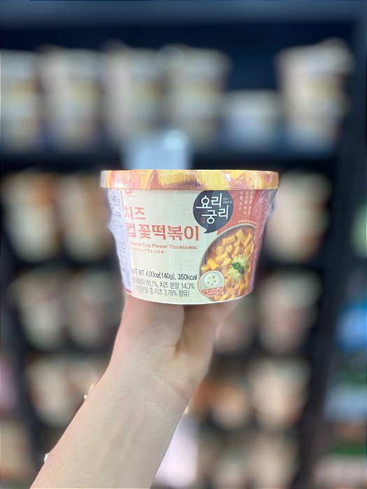 Topokki Cup Tteokbokki Cup Cheese Flower 140g
