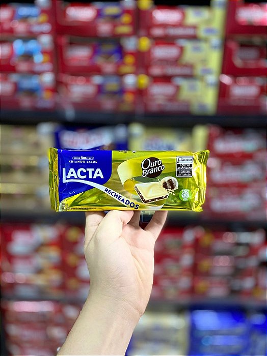 Barra de Chocolate Lacta Ouro Branco 98g