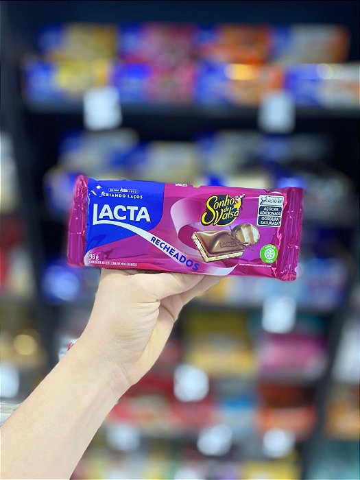 Barra de Chocolate Lacta Sonho de Valsa 98g