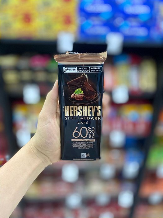 Barra de Chocolate Hersheys Special Dark Café 85g