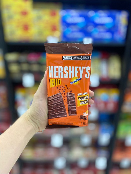 Barra de Chocolate Hersheys Gigante Ovomaltine 138g