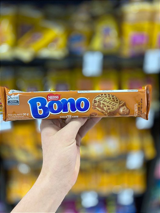 Biscoito Nestle Bono Doce de Leite 90g