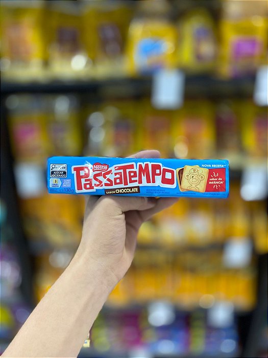 Biscoito Nestle Passatempo Chocolate 130g