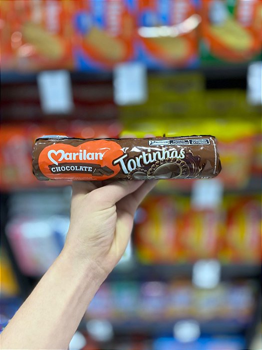 Biscoito Marilan Tortinhas Chocolate 140g