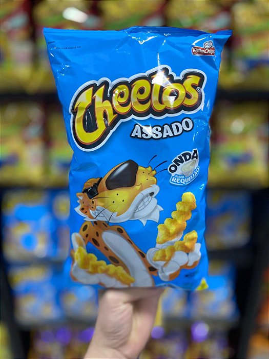 Salgadinho Elma Chips Cheetos Onda Requeijão 160g *Gigante*