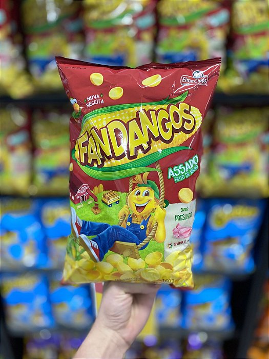 Salgadinho Elma Chips Fandangos Presunto 160g *Pacote Gigante*