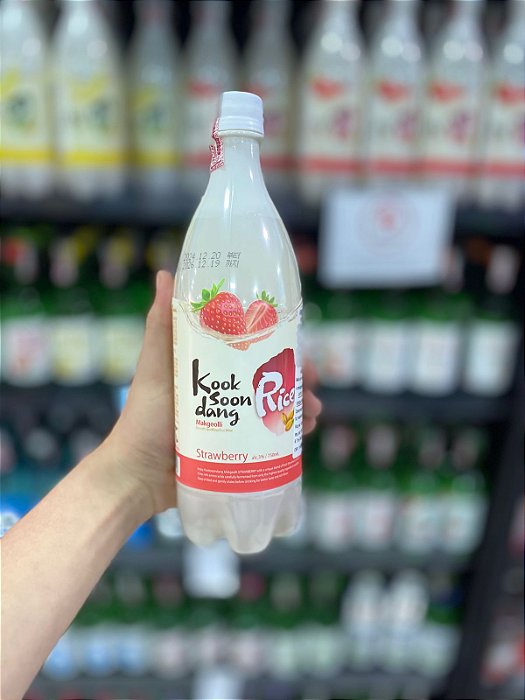 Coquetel Coreano Makgeolli Morango 750ml