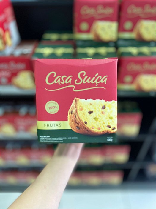 Panetone Casa Suiça Frutas 400g