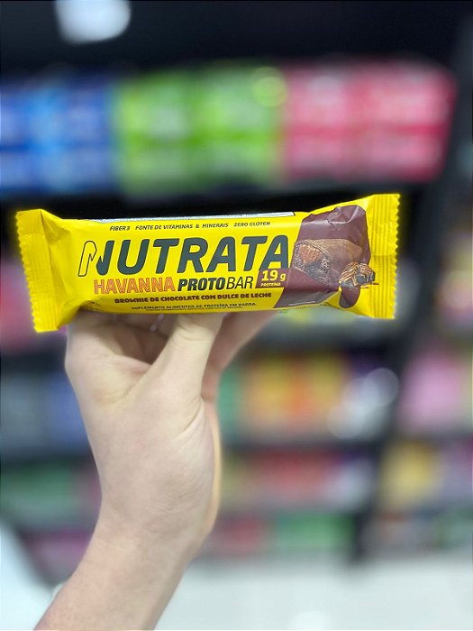 Barra de Proteina Nutrata Havanna Protobar Brownie com Doce de Leite 70g