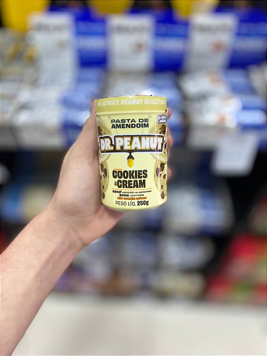 Pasta de Amendoim Dr Peanut Cookies 250g
