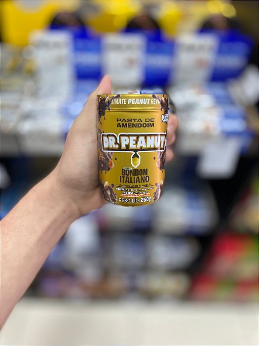Pasta de Amendoim Dr Peanut Bombom Italiano 250g