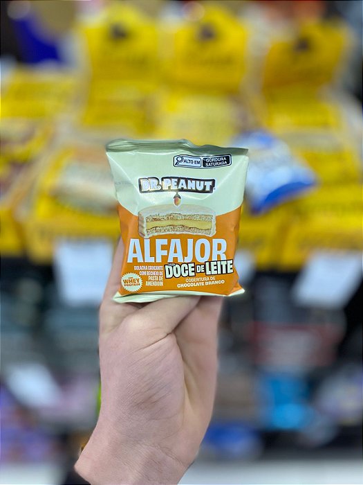 Alfajor Dr Peanut Doce de Leite com Branco 55g