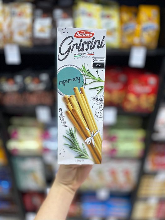 Biscoito Grissini Rosemary 100g