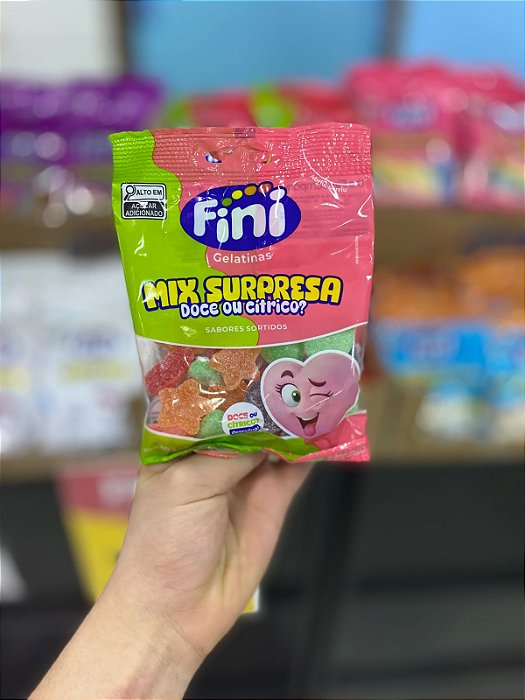 Bala Fini Mix Surpresa 80g