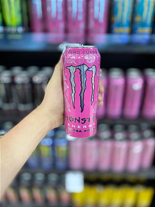 Energetico Monster Importado Ultra Rosa 500ml