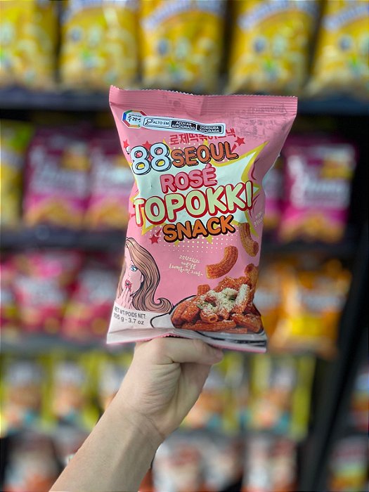 Salgadinho Coreano Topokki Rosé 105g