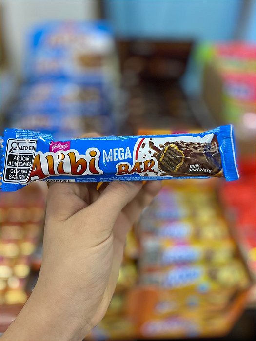 Chocolate Importado Goplana Alibi Mega Bar 50g