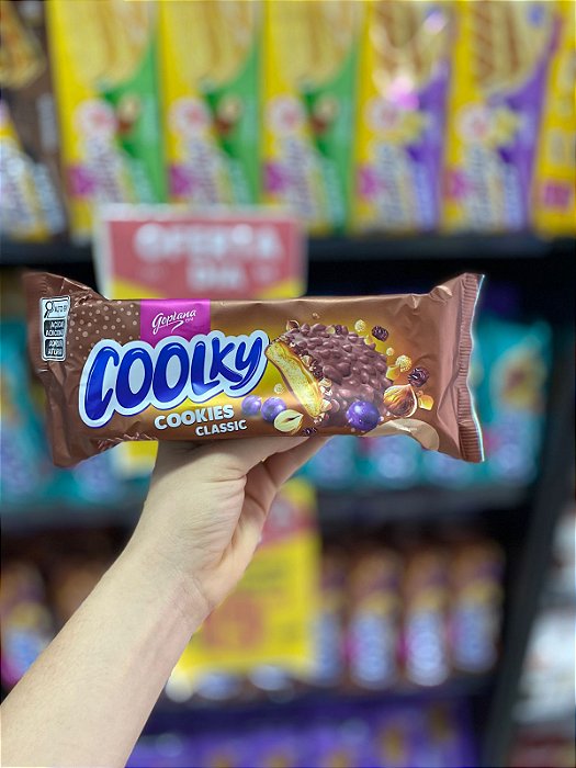 Biscoito Goplana Coolky Cookies Classic 140g